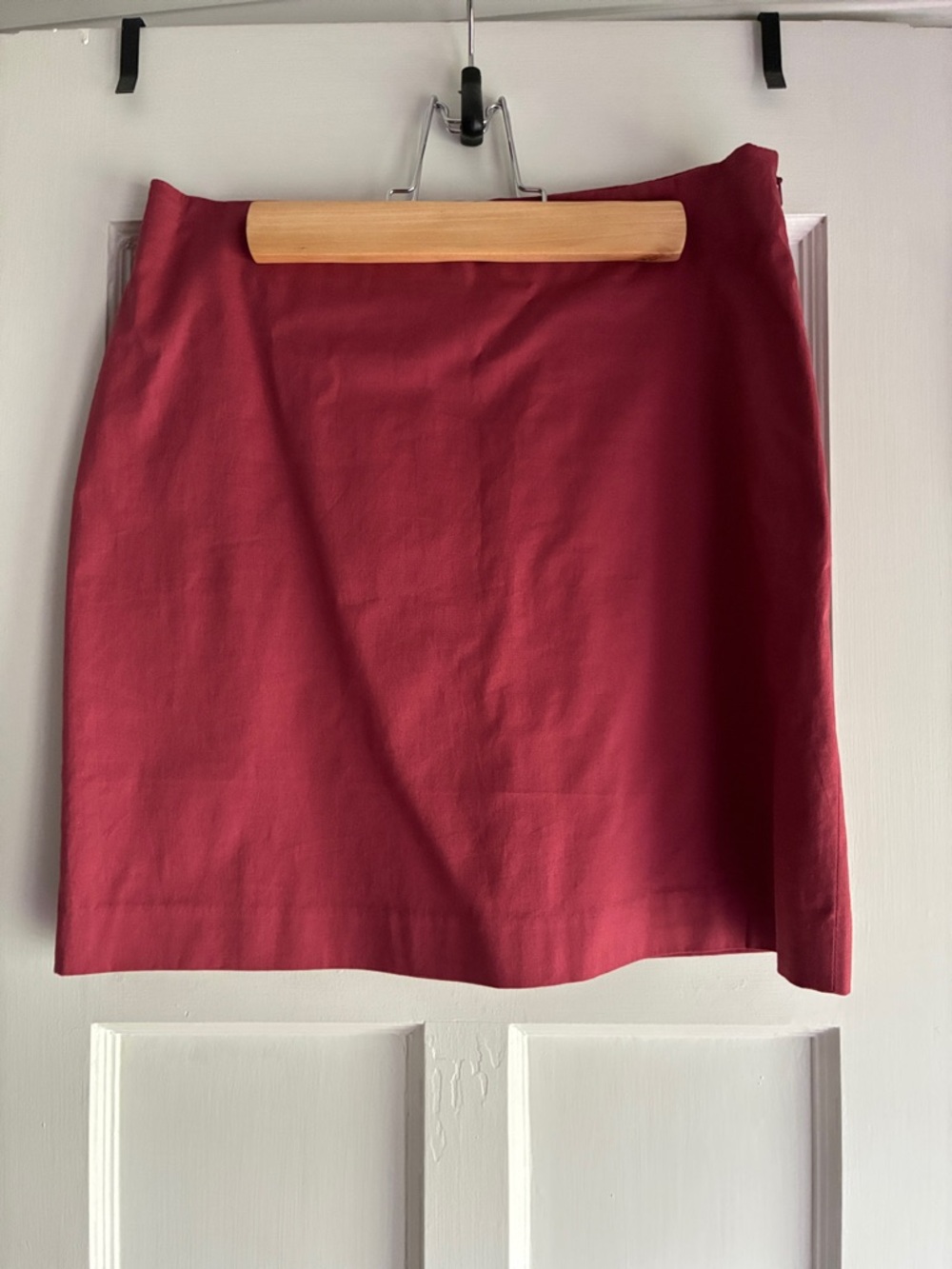 Banana Republic Stretch Cotton Mini Skirt